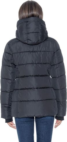 Sebby S.E.B Women's Puffer Jacket with Cozy Faux Fur - in Saudi Arabia