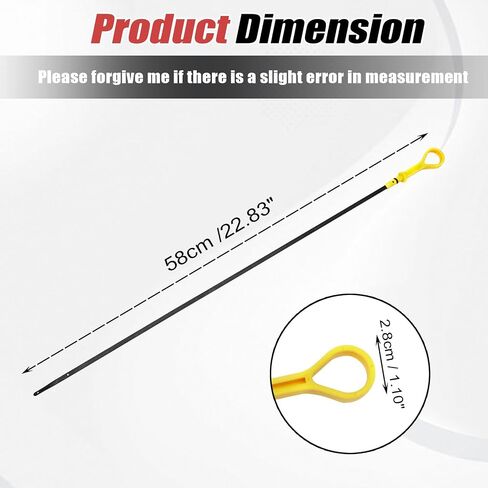 NLQR Oil Level Dipstick, Compatible with Suzuki Grand Vitara 2.7L V6 2006-2008, Replace 1691066J11 16910-66J11 Engine Oil Dipstick in Saudi Arabia