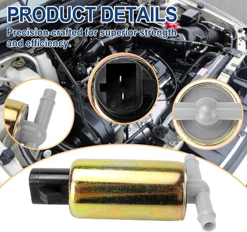 CX1100 Vapor Canister Purge Solenoid - Compatible with 1990-1996 Ford E-150, F150, F-250, Taurus; 1990-1994 Lincoln Continental; 1990-1995 Mercury Sable, Topaz & Other Select Series in Saudi Arabia