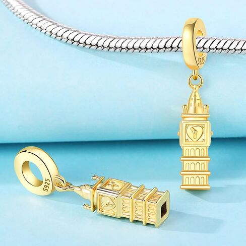 Travel Holiday 925 Sterling Silver Charms for Bracelets and Necklace Dangle Pendants Airplane Passport Globe Slippers Bead Jewelry Present for Women Family Friends in Saudi Arabia