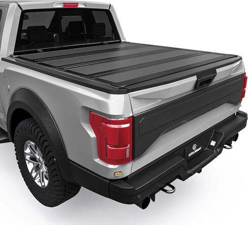 YITAMOTOR Low-Profile Hard Quad-Fold Truck Bed Tonneau Cover Compatible with Ford F-150 F150 2015-2025 with 5.5 ft Bed in Saudi Arabia