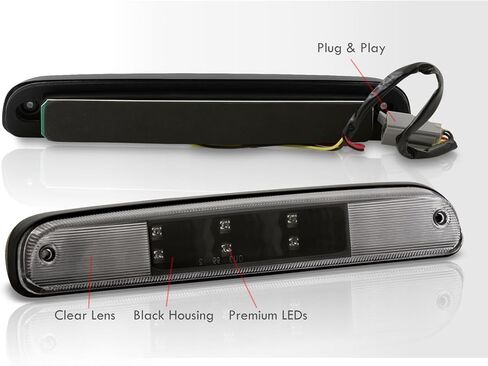 موزعي AJP LED 3RD شريط ضوء إيقاف الفرامل الخلفي متوافق/استبدال لـ Ranger F250 F350 F450 Super Duty 1999 2000 2001 2002 2003 2004 2005 2006 2007 2008 2009 2010 2011 2012 2013 2014 2015 2016 in Kuwait