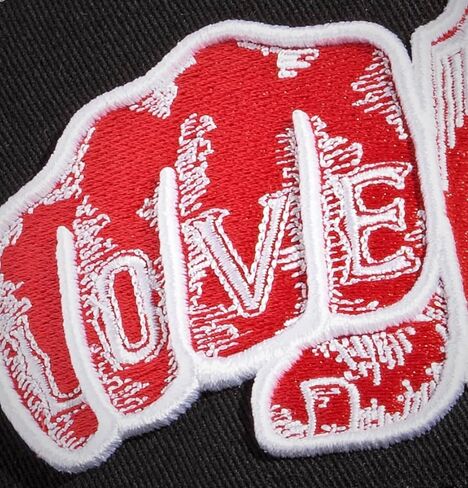 قبعة Red Monkey Love Hate RM1416 ذات إصدار محدود أنيقة للجنسين من القماش الشبكي لسائقي الشاحنات | 3 ألوان in Saudi Arabia