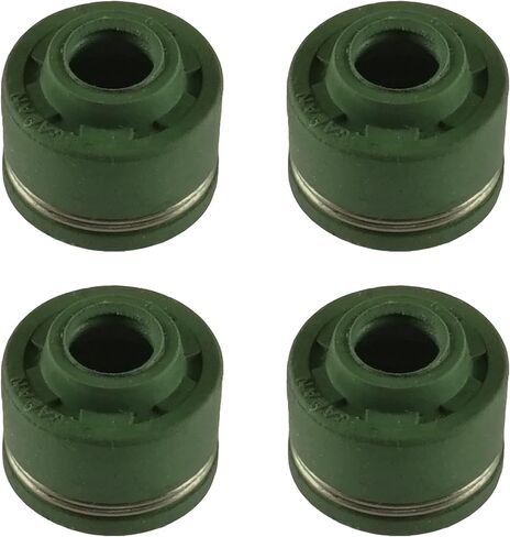 Caltric 4X Valve Stem Seal Compatible with Honda Rebel 250 1996-1997 1999-2009 2012 in Saudi Arabia