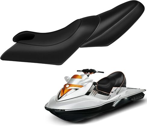 غطاء مقعد بديل لـ SeaDoo 2002-2006 GTX 4-Tec SC LTD SC / 2005-2009 RXT RXT-X 255/2003-2008 Wake 155 215/2002-2003 GTX DI، حماية المقعد الجلدي المناسب حسب الطلب in Saudi Arabia