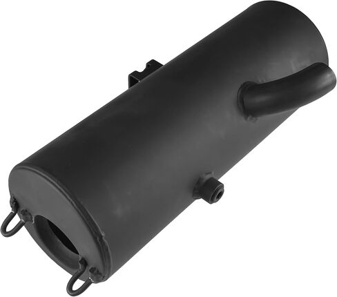 Caltric Black Weld Exhaust Muffler Silencer Compatible with Polaris Sportsman 700 4X4 2002-2007 in Saudi Arabia