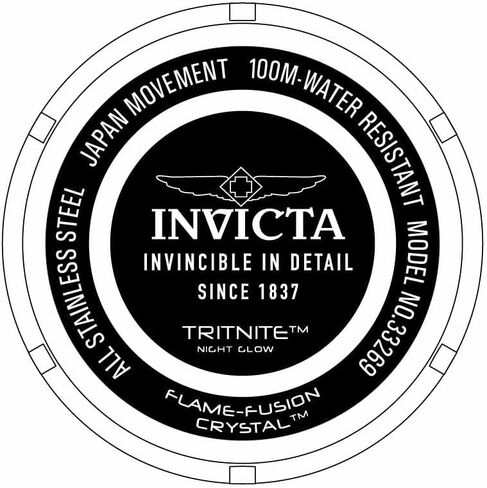 Invicta Pro Diver Quartz Black Dial Two-Tone Men's Watch 33269 in Saudi Arabia
