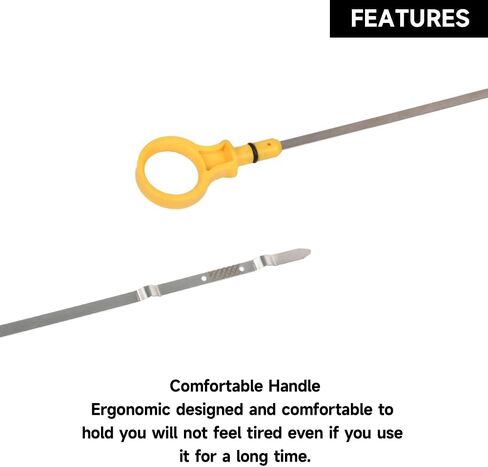 Engine Oil Dipstick Oil Level Dipstick - Compatible for Ford Police Interceptor Sedan 3.5L V6 - Flex, 3.5L V6 - Gas 2015-2016 [Base] - Replace Part DG1Z-6750-AB in Saudi Arabia