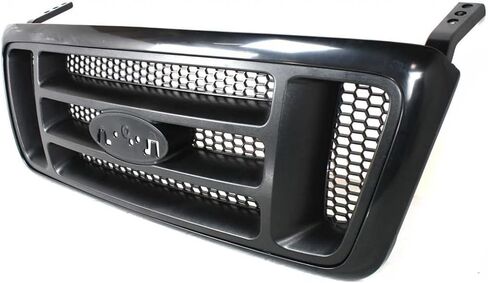 For Ford F-150 2004-2008 Grille Horizontal Bar Honeycomb Insert Painted Black | Replacement For FO1200414 | 4L3Z8200BAPTM in Saudi Arabia
