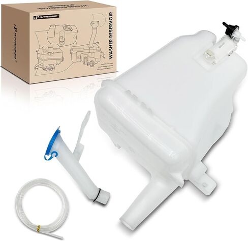 A-Premium Windshield Washer Reservoir Compatible with Select Nissan Models - Versa Note 2014-2019, with (Washer Pump/Filler Neck/Cap/Hose/Bracket) - Replace# 289103WC0A in Saudi Arabia