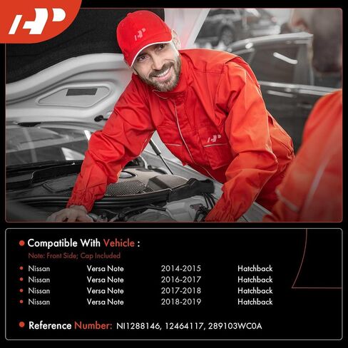 A-Premium Windshield Washer Reservoir Compatible with Select Nissan Models - Versa Note 2014-2019, with (Washer Pump/Filler Neck/Cap/Hose/Bracket) - Replace# 289103WC0A in Saudi Arabia