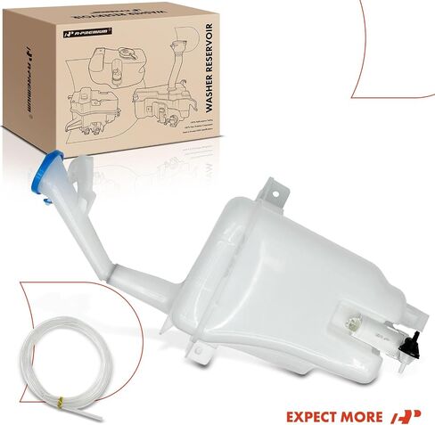A-Premium Windshield Washer Reservoir Compatible with Select Nissan Models - Versa Note 2014-2019, with (Washer Pump/Filler Neck/Cap/Hose/Bracket) - Replace# 289103WC0A in Saudi Arabia