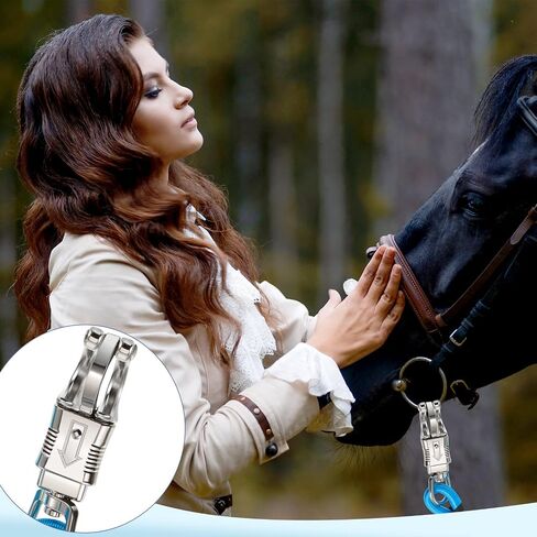 4 Pack Bungee Cross Ties Set Horse Trailer Tie Straps Bulk Bungee Cords with Snaps for Horse Trailer Accessories, 36 Inch Long (Black) in Saudi Arabia