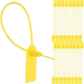 100pcs Shipping Label Self-locking Safety Zip Ties Fire Extinguishers Zip Ties Zip Tie Fasteners Zip Lock Compact Tamper Proof Seals Zip Tie Labels Zip Tie Tags in Saudi Arabia