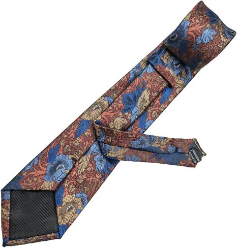 Wintrade 3.15in/8cm Mens Tie, Jacquard Floral Formal Polyester Classic Check Necktie for Business Wedding in Saudi Arabia
