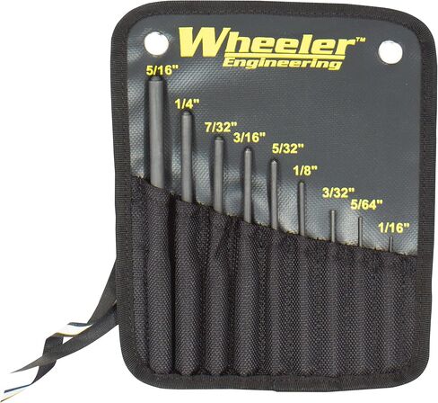 Wheeler Engineering Roll Pin Starter Punch Set for Gunsmithing in Kuwait