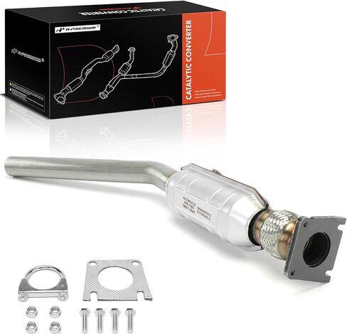 A-Premium Catalytic Converter with Gasket Kit Direct-Fit Compatible with Chrysler Sebring 2001-2006 & Dodge Stratus 2001-2006, Neon 2000-2004 & Plymouth Neon 2000-2001, E.P.A. Compliant in Saudi Arabia