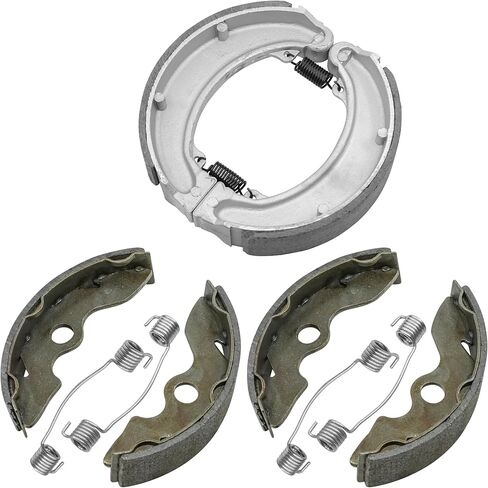 أحذية الفرامل الأمامية والخلفية كالتريك متوافقة مع Honda Trx300 Fourtrax 300 2X4 1988-2000 (فقط 2X4) in Saudi Arabia