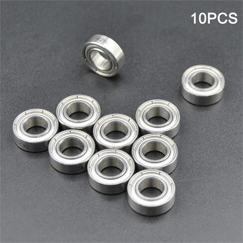 10pcs MR126 ZZ 6 * 12 * 4mm High Speed 1260 Miniature Bearing MR126 2Z Inner Diameter 6mm Ball Bearings in Saudi Arabia
