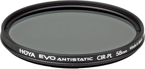 Hoya EVO ANTISTATIC 86mm Circular Polarizer - 18-layer (SHMC) Multi-Coating in Kuwait