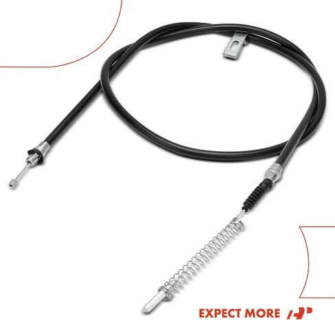 A-Premium Rear Driver Side Parking Brake Cable Assembly Compatible with Chevrolet & GMC Models: Silverado 3500, Sierra 3500, 2001 2002 2003 2004 2005, Replace# 15762656 in Saudi Arabia