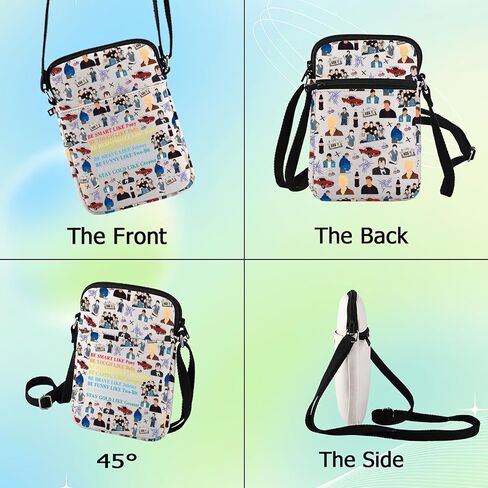 G2TUP Outside Inspired Crossbody Bag Johnny & Dallas & Pony Fans Gift 80s Movie Stay Gold Shoulder Bag Outside Merch in Saudi Arabia