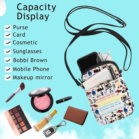 G2TUP Outside Inspired Crossbody Bag Johnny & Dallas & Pony Fans Gift 80s Movie Stay Gold Shoulder Bag Outside Merch in Saudi Arabia