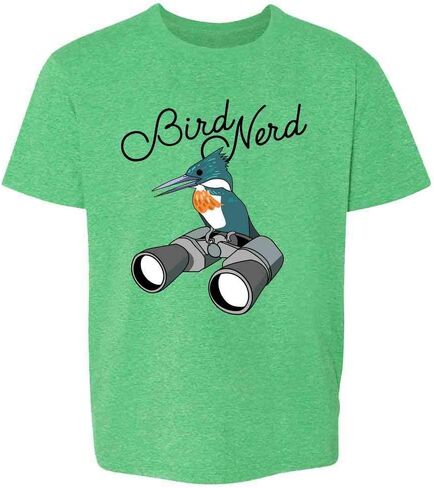 تي شيرت Pop Threads Bird Nerd لمراقبة الطيور لطيف ومضحك للأطفال الصغار والبنات والصبيان in Saudi Arabia