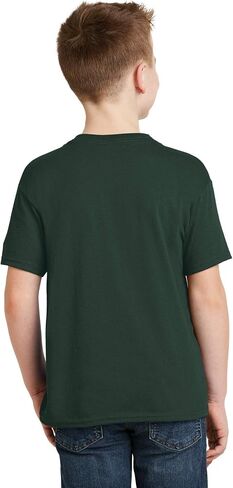 Hanes Youth Comfortblend Ecosmart Tee (Deep Forest) (S) in Saudi Arabia