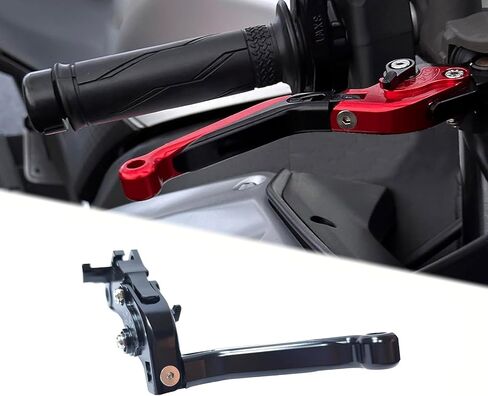 Brake Clutch Lever Set Replacement for Honda CBR650R CBR650F CB650F CB650R 2014-2023 / NC700 NC750 S/X 2016-2020 Adjustable Folding Extendable Aluminum Motorcycle Handlebar Levers(Titanium) in Saudi Arabia