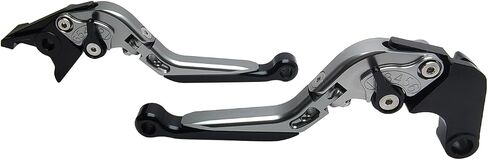Brake Clutch Lever Set Replacement for Honda CBR650R CBR650F CB650F CB650R 2014-2023 / NC700 NC750 S/X 2016-2020 Adjustable Folding Extendable Aluminum Motorcycle Handlebar Levers(Titanium) in Saudi Arabia