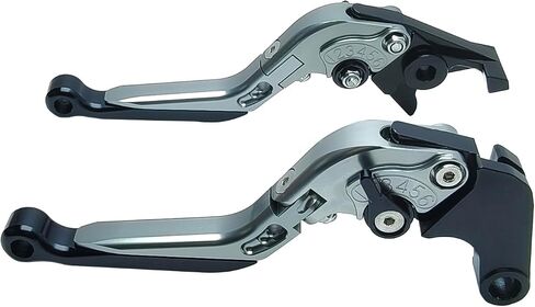 Brake Clutch Lever Set Replacement for Honda CBR650R CBR650F CB650F CB650R 2014-2023 / NC700 NC750 S/X 2016-2020 Adjustable Folding Extendable Aluminum Motorcycle Handlebar Levers(Titanium) in Saudi Arabia