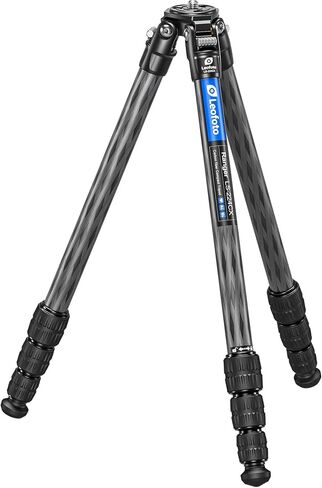 Leofoto Professional Camera Tripod, 45" Compact Carbon Fiber Tripod for DSLR Video Camcorder, 4 Leg Sections, 360° Ball Head, Max Load 6KG/13Lb (LS-224CX+LH-25) in Kuwait