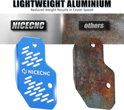 NICECNC Rear Brake Master Cylinder Guard Cover Compatible with Yamaha Raptor 700 YFM700 2013 2015 2016 2017 2018-2024, Raptor 700 YFM700R 2006 2007 2008 2014, YFZ450R 2009-2024 See Fitments Blue in Saudi Arabia