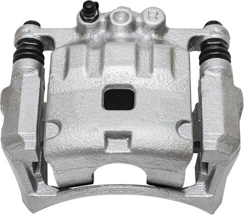 Detroit Axle - Pair Front Brake Calipers for 2011-2019 Ford Fiesta 2012 2013 2014 2015 2016 2017 2018 Disc Brake Calipers w/Brackets Replacement in Saudi Arabia