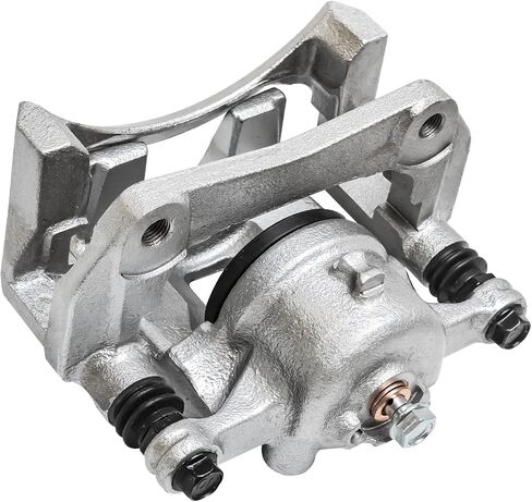 Detroit Axle - Pair Front Brake Calipers for 2011-2019 Ford Fiesta 2012 2013 2014 2015 2016 2017 2018 Disc Brake Calipers w/Brackets Replacement in Saudi Arabia