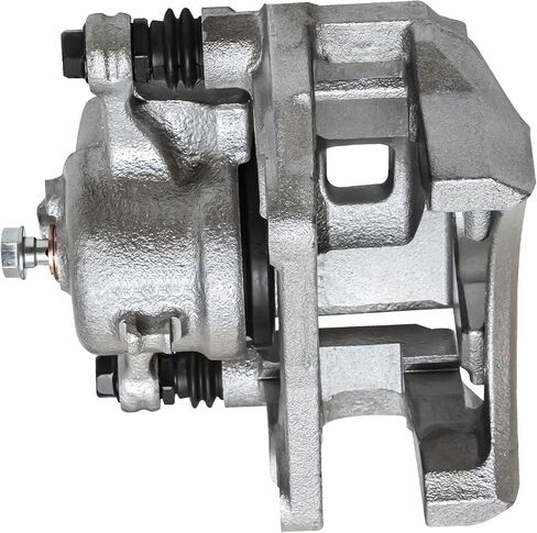 Detroit Axle - Pair Front Brake Calipers for 2011-2019 Ford Fiesta 2012 2013 2014 2015 2016 2017 2018 Disc Brake Calipers w/Brackets Replacement in Saudi Arabia