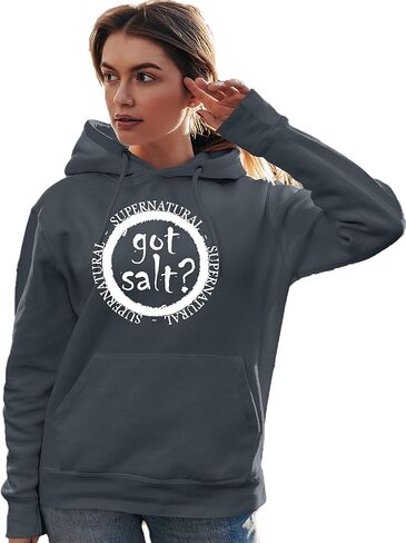 Go All Out Got Salt? Supernatural Mens Women Sweatshirt Hoodie in Saudi Arabia