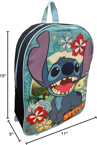 Ruz Stitch Kid's 15" School Backpack (Stitch Aloha) in Saudi Arabia