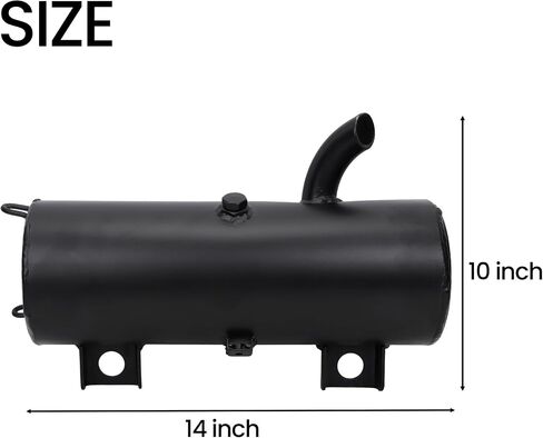 New Muffler Silencer & Dampeners Fits Polaris RANGER 1000 DIESEL 2015-2018 in Saudi Arabia