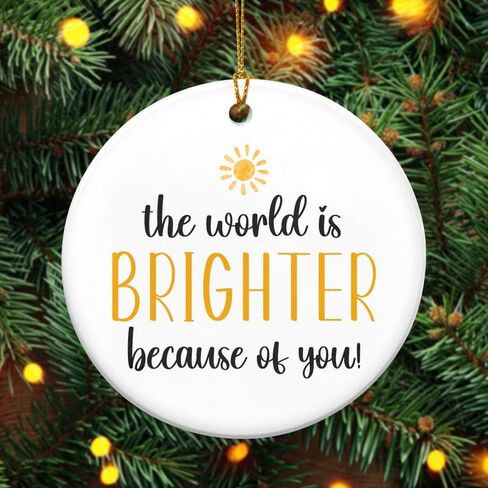 Friendship Gifts for Women Friends, Christmas Ornaments 2024 - Christmas, Birthday Gifts for Women Friendship, BFF, Friends Christmas Ornaments - Christmas Decorations Ceramic Ornaments in Saudi Arabia