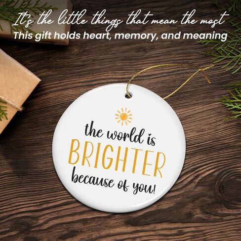 Friendship Gifts for Women Friends, Christmas Ornaments 2024 - Christmas, Birthday Gifts for Women Friendship, BFF, Friends Christmas Ornaments - Christmas Decorations Ceramic Ornaments in Saudi Arabia
