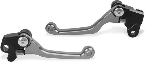 HAONEL قصيرة الفرامل مخلب رافعة مجموعات CNC الألومنيوم متوافق مع هوندا CRF150F CRF230F 2003-2017 / CRF250F 2019-2022 2 عتلات الأصابع دراجة نارية الملحقات in Saudi Arabia