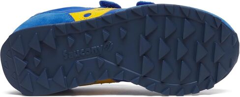 حذاء رياضي Saucony Originals Jazz ذو خطاف وحلقة مزدوج (للأطفال الصغار/الأطفال الكبار الصغار)، أزرق/أصفر، 4 US للجنسين in Saudi Arabia