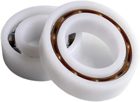 2pcs 6800 6801 6802 6803 6804 6805 6806 6807 6808 6809 6810 Nylon Plastic Glass Ball Bearing Insulation No Rust(6808 40x52x7) in Saudi Arabia