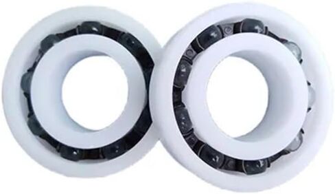 2pcs 6800 6801 6802 6803 6804 6805 6806 6807 6808 6809 6810 Nylon Plastic Glass Ball Bearing Insulation No Rust(6808 40x52x7) in Saudi Arabia