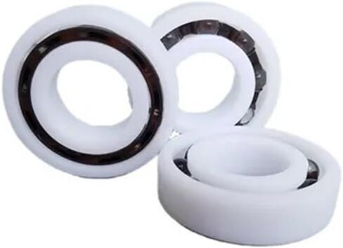 2pcs 6800 6801 6802 6803 6804 6805 6806 6807 6808 6809 6810 Nylon Plastic Glass Ball Bearing Insulation No Rust(6808 40x52x7) in Saudi Arabia