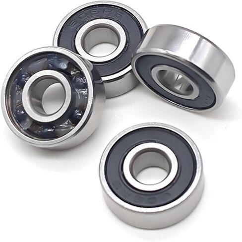 5PCS 606RS CB 6x17x6 mm Hybrid Ceramic Si3N4 Ball Bearing Bicycle Bottom Brackets & Spares Rear Wheel 606 RS 2RS Bearings in Saudi Arabia