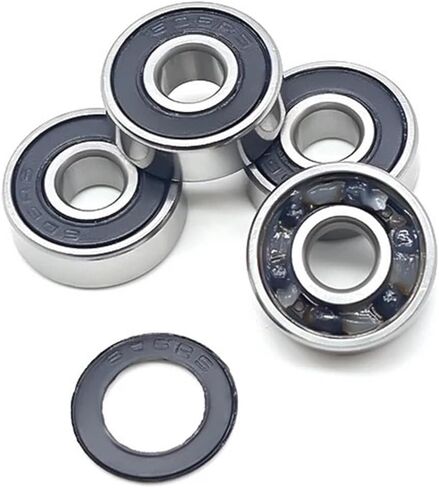 5PCS 606RS CB 6x17x6 mm Hybrid Ceramic Si3N4 Ball Bearing Bicycle Bottom Brackets & Spares Rear Wheel 606 RS 2RS Bearings in Saudi Arabia