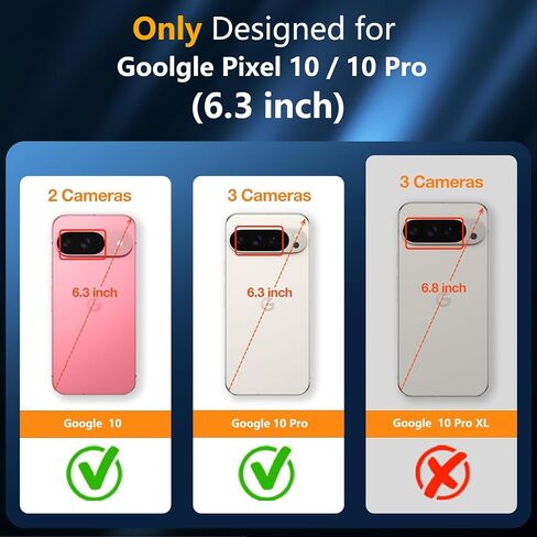 for Google Pixel 8A Case, Compatible with Magsafe, [Military Drop Protection] [Anti-Fingerprint] Slim Translucent Matte Back Durable Phone Case,Black in Kuwait